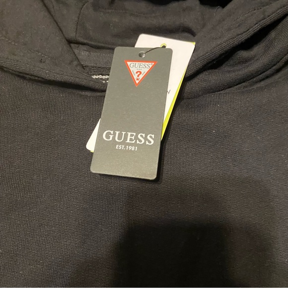 BNWT Guess Black Oversized Hoodie - Picture 3 of 7